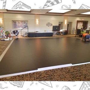 white custom dance floor wrap south florida dance floor white vinyl custom printed boca raton florida (1) white custom dance floor wrap south florida dance floor white vinyl custom printed boca raton florida (1)