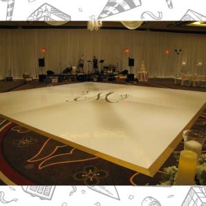 white custom dance floor wrap south florida dance floor white vinyl custom printed boca raton florida (1) white custom dance floor wrap south florida dance floor white vinyl custom printed boca raton florida (1)