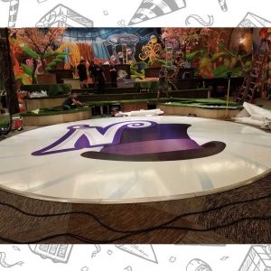 white custom dance floor wrap south florida dance floor white vinyl custom printed boca raton florida (1) white custom dance floor wrap south florida dance floor white vinyl custom printed boca raton florida (1)