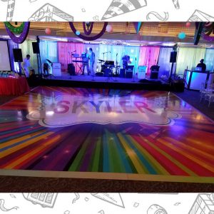 white custom dance floor wrap south florida dance floor white vinyl custom printed boca raton florida (10) white custom dance floor wrap south florida dance floor white vinyl custom printed boca raton florida (10)