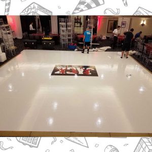 white custom dance floor wrap south florida dance floor white vinyl custom printed boca raton florida (12) white custom dance floor wrap south florida dance floor white vinyl custom printed boca raton florida (12)