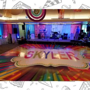 white custom dance floor wrap south florida dance floor white vinyl custom printed boca raton florida (12) white custom dance floor wrap south florida dance floor white vinyl custom printed boca raton florida (12)