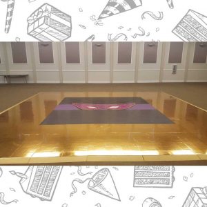 white custom dance floor wrap south florida dance floor white vinyl custom printed boca raton florida (12) white custom dance floor wrap south florida dance floor white vinyl custom printed boca raton florida (12)