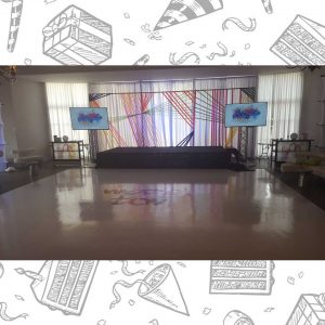 white custom dance floor wrap south florida dance floor white vinyl custom printed boca raton florida (13) white custom dance floor wrap south florida dance floor white vinyl custom printed boca raton florida (13)