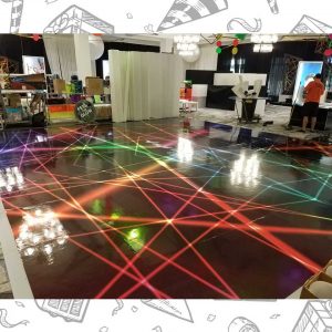 white custom dance floor wrap south florida dance floor white vinyl custom printed boca raton florida (13) white custom dance floor wrap south florida dance floor white vinyl custom printed boca raton florida (13)