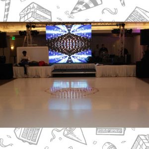 white custom dance floor wrap south florida dance floor white vinyl custom printed boca raton florida (15) white custom dance floor wrap south florida dance floor white vinyl custom printed boca raton florida (15)