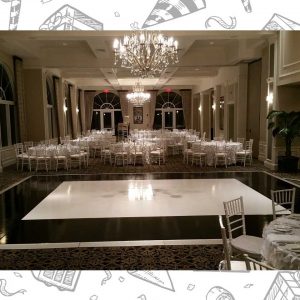 white custom dance floor wrap south florida dance floor white vinyl custom printed boca raton florida (2) white custom dance floor wrap south florida dance floor white vinyl custom printed boca raton florida (2)