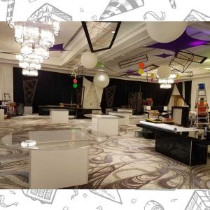 white custom dance floor wrap south florida dance floor white vinyl custom printed boca raton florida (2) white custom dance floor wrap south florida dance floor white vinyl custom printed boca raton florida (2)