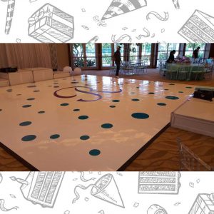 white custom dance floor wrap south florida dance floor white vinyl custom printed boca raton florida (2) white custom dance floor wrap south florida dance floor white vinyl custom printed boca raton florida (2)