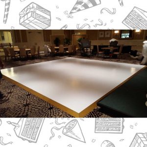 white custom dance floor wrap south florida dance floor white vinyl custom printed boca raton florida (2) white custom dance floor wrap south florida dance floor white vinyl custom printed boca raton florida (2)