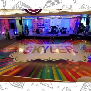 white custom dance floor wrap south florida dance floor white vinyl custom printed boca raton florida (22) white custom dance floor wrap south florida dance floor white vinyl custom printed boca raton florida (22)