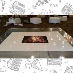 white custom dance floor wrap south florida dance floor white vinyl custom printed boca raton florida (22) white custom dance floor wrap south florida dance floor white vinyl custom printed boca raton florida (22)