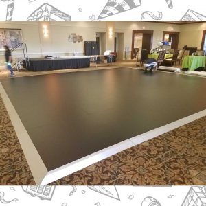 white custom dance floor wrap south florida dance floor white vinyl custom printed boca raton florida (3) white custom dance floor wrap south florida dance floor white vinyl custom printed boca raton florida (3)