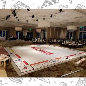 white custom dance floor wrap south florida dance floor white vinyl custom printed boca raton florida (3) white custom dance floor wrap south florida dance floor white vinyl custom printed boca raton florida (3)