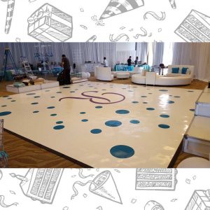white custom dance floor wrap south florida dance floor white vinyl custom printed boca raton florida (3) white custom dance floor wrap south florida dance floor white vinyl custom printed boca raton florida (3)