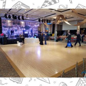 white custom dance floor wrap south florida dance floor white vinyl custom printed boca raton florida (3) white custom dance floor wrap south florida dance floor white vinyl custom printed boca raton florida (3)