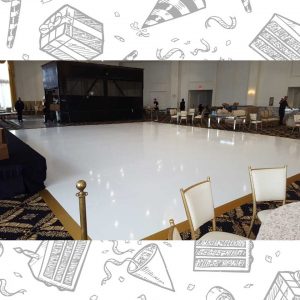 white custom dance floor wrap south florida dance floor white vinyl custom printed boca raton florida (3) white custom dance floor wrap south florida dance floor white vinyl custom printed boca raton florida (3)