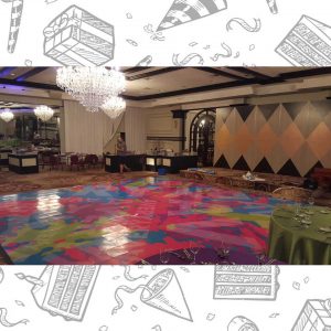 white custom dance floor wrap south florida dance floor white vinyl custom printed boca raton florida (3) white custom dance floor wrap south florida dance floor white vinyl custom printed boca raton florida (3)