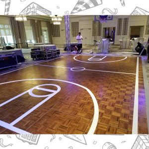 white custom dance floor wrap south florida dance floor white vinyl custom printed boca raton florida (3) white custom dance floor wrap south florida dance floor white vinyl custom printed boca raton florida (3)