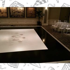 white custom dance floor wrap south florida dance floor white vinyl custom printed boca raton florida (3) white custom dance floor wrap south florida dance floor white vinyl custom printed boca raton florida (3)