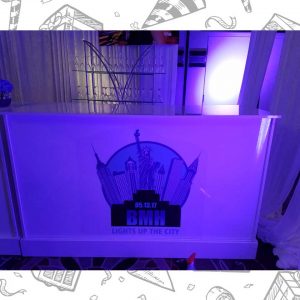 white custom dance floor wrap south florida dance floor white vinyl custom printed boca raton florida (4) white custom dance floor wrap south florida dance floor white vinyl custom printed boca raton florida (4)