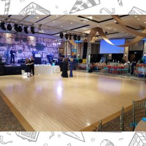 white custom dance floor wrap south florida dance floor white vinyl custom printed boca raton florida (4) white custom dance floor wrap south florida dance floor white vinyl custom printed boca raton florida (4)