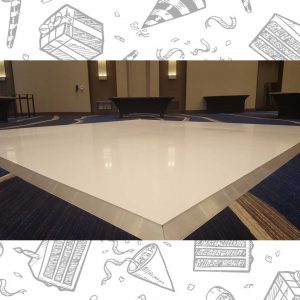 white custom dance floor wrap south florida dance floor white vinyl custom printed boca raton florida (4) white custom dance floor wrap south florida dance floor white vinyl custom printed boca raton florida (4)