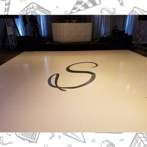 white custom dance floor wrap south florida dance floor white vinyl custom printed boca raton florida (4) white custom dance floor wrap south florida dance floor white vinyl custom printed boca raton florida (4)