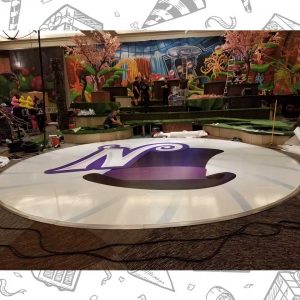 white custom dance floor wrap south florida dance floor white vinyl custom printed boca raton florida (4) white custom dance floor wrap south florida dance floor white vinyl custom printed boca raton florida (4)