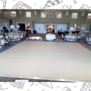 white custom dance floor wrap south florida dance floor white vinyl custom printed boca raton florida (4) white custom dance floor wrap south florida dance floor white vinyl custom printed boca raton florida (4)