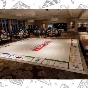 white custom dance floor wrap south florida dance floor white vinyl custom printed boca raton florida (5) white custom dance floor wrap south florida dance floor white vinyl custom printed boca raton florida (5)