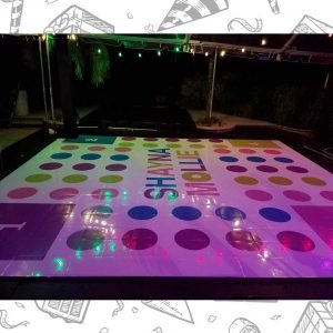 white custom dance floor wrap south florida dance floor white vinyl custom printed boca raton florida (5) white custom dance floor wrap south florida dance floor white vinyl custom printed boca raton florida (5)