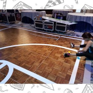 white custom dance floor wrap south florida dance floor white vinyl custom printed boca raton florida (5) white custom dance floor wrap south florida dance floor white vinyl custom printed boca raton florida (5)