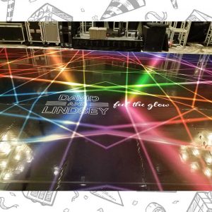 white custom dance floor wrap south florida dance floor white vinyl custom printed boca raton florida (6) white custom dance floor wrap south florida dance floor white vinyl custom printed boca raton florida (6)