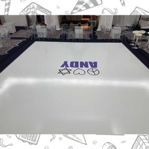 white custom dance floor wrap south florida dance floor white vinyl custom printed boca raton florida (7) white custom dance floor wrap south florida dance floor white vinyl custom printed boca raton florida (7)