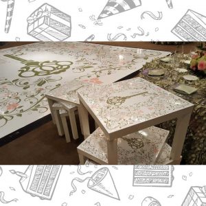 white custom dance floor wrap south florida dance floor white vinyl custom printed boca raton florida (7) white custom dance floor wrap south florida dance floor white vinyl custom printed boca raton florida (7)