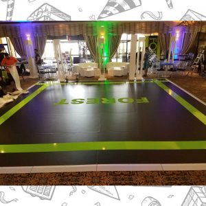 white custom dance floor wrap south florida dance floor white vinyl custom printed boca raton florida (7) white custom dance floor wrap south florida dance floor white vinyl custom printed boca raton florida (7)