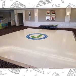 white custom dance floor wrap south florida dance floor white vinyl custom printed boca raton florida (8) white custom dance floor wrap south florida dance floor white vinyl custom printed boca raton florida (8)