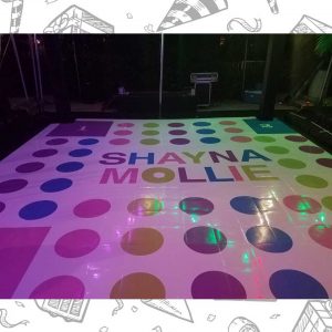 white custom dance floor wrap south florida dance floor white vinyl custom printed boca raton florida (9) white custom dance floor wrap south florida dance floor white vinyl custom printed boca raton florida (9)
