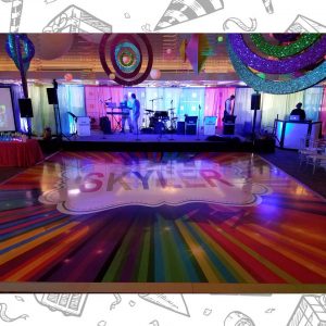 white custom dance floor wrap south florida dance floor white vinyl custom printed boca raton florida (9) white custom dance floor wrap south florida dance floor white vinyl custom printed boca raton florida (9)