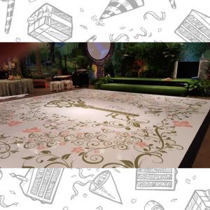 white custom dance floor wrap south florida dance floor white vinyl custom printed boca raton florida (9) white custom dance floor wrap south florida dance floor white vinyl custom printed boca raton florida (9)